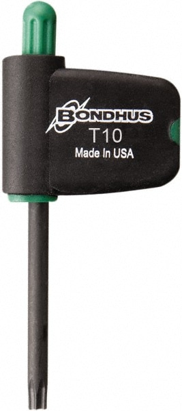 Torx Key: Flag Handle, T10, Steel