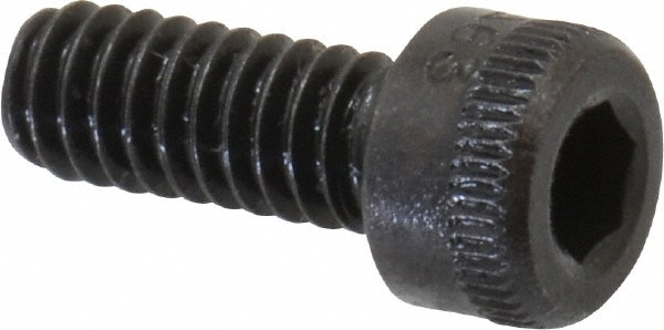 Holo-Krome 720000290 Hex Head Cap Screw: #5-40 x 5/16", Alloy Steel, Black Oxide Finish Image