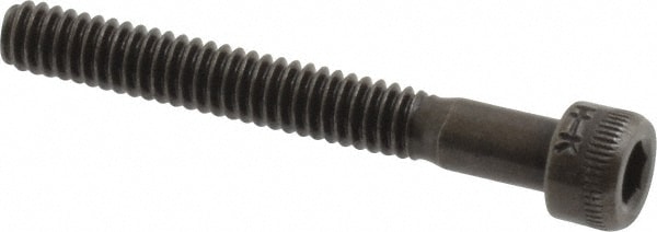 Holo-Krome 720000370 Hex Head Cap Screw: #5-40 x 1", Alloy Steel, Black Oxide Finish Image