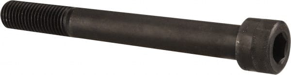 Holo-Krome 720003962 Hex Head Cap Screw: 1-8 x 8-1/2", Alloy Steel, Black Oxide Finish 