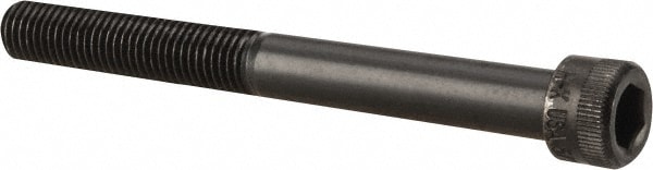 Holo-Krome 730001440 Hex Head Cap Screw: 5/16-24 x 3", Alloy Steel, Black Oxide Finish Image