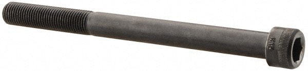 Holo-Krome 730001820 Hex Head Cap Screw: 3/8-24 x 4-1/2", Alloy Steel, Black Oxide Finish Image