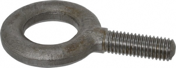 Gibraltar P13641LTGB Fixed Lifting Eye Bolt: Without Shoulder, 2,700 lb Capacity, 1/2 Thread, Grade 8620 Alloy Steel Image