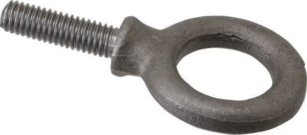 Gibraltar P14631LTGB Fixed Lifting Eye Bolt: With Shoulder, 1,480 lb Capacity, 3/8 Thread, Grade 8620 Alloy Steel Image