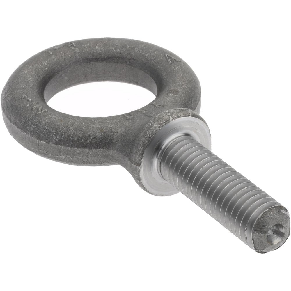 Gibraltar P14641LTGB Fixed Lifting Eye Bolt: With Shoulder, 2,700 lb Capacity, 1/2 Thread, Grade 8620 Alloy Steel Image