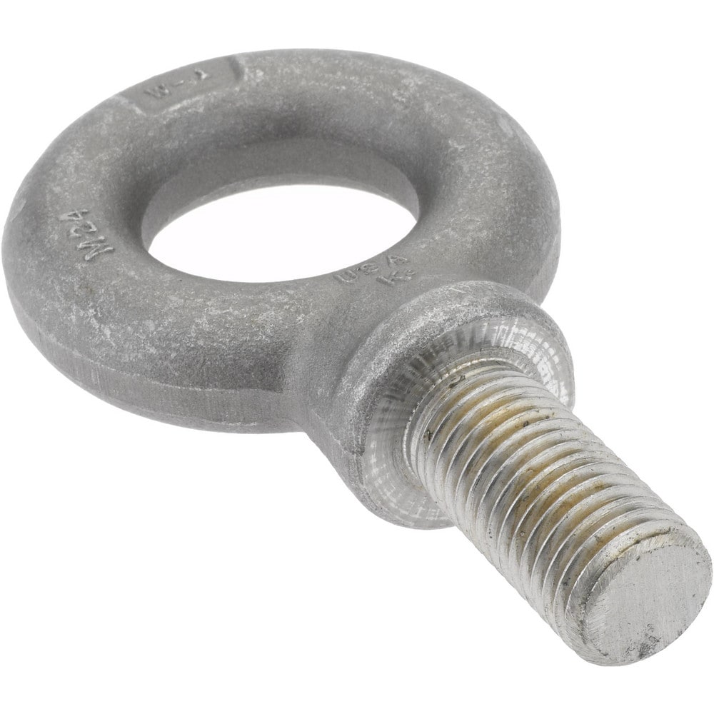 Gibraltar P14024MGB Fixed Lifting Eye Bolt: With Shoulder, 8,485 lb Capacity, M24 x 3.00 Thread, Grade 1030 Steel Image