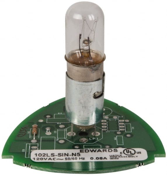 Edwards Signaling 102LS-SIN-N5 Incandescent Lamp, Clear, Steady, Stackable Tower Light Module 