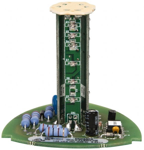Edwards Signaling 102LS-FLEDA-N5 LED Lamp, Amber, Flashing, Stackable Tower Light Module 