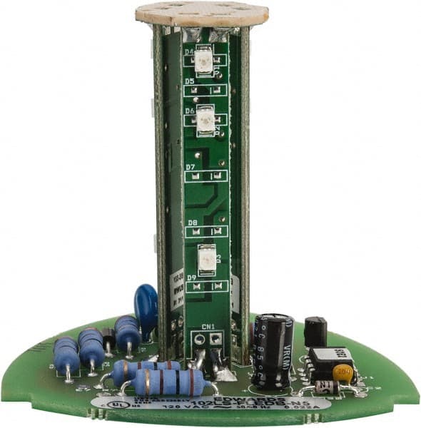 Edwards Signaling 102LS-FLEDB-N5 LED Lamp, Blue, Flashing, Stackable Tower Light Module 