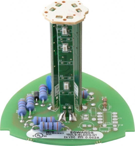 Edwards Signaling 102LS-SLEDG-G1 LED Lamp, Green, Steady, Stackable Tower Light Module 