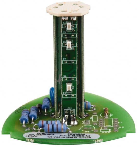 Edwards Signaling 102LS-SLEDG-N5 LED Lamp, Green, Steady, Stackable Tower Light Module 