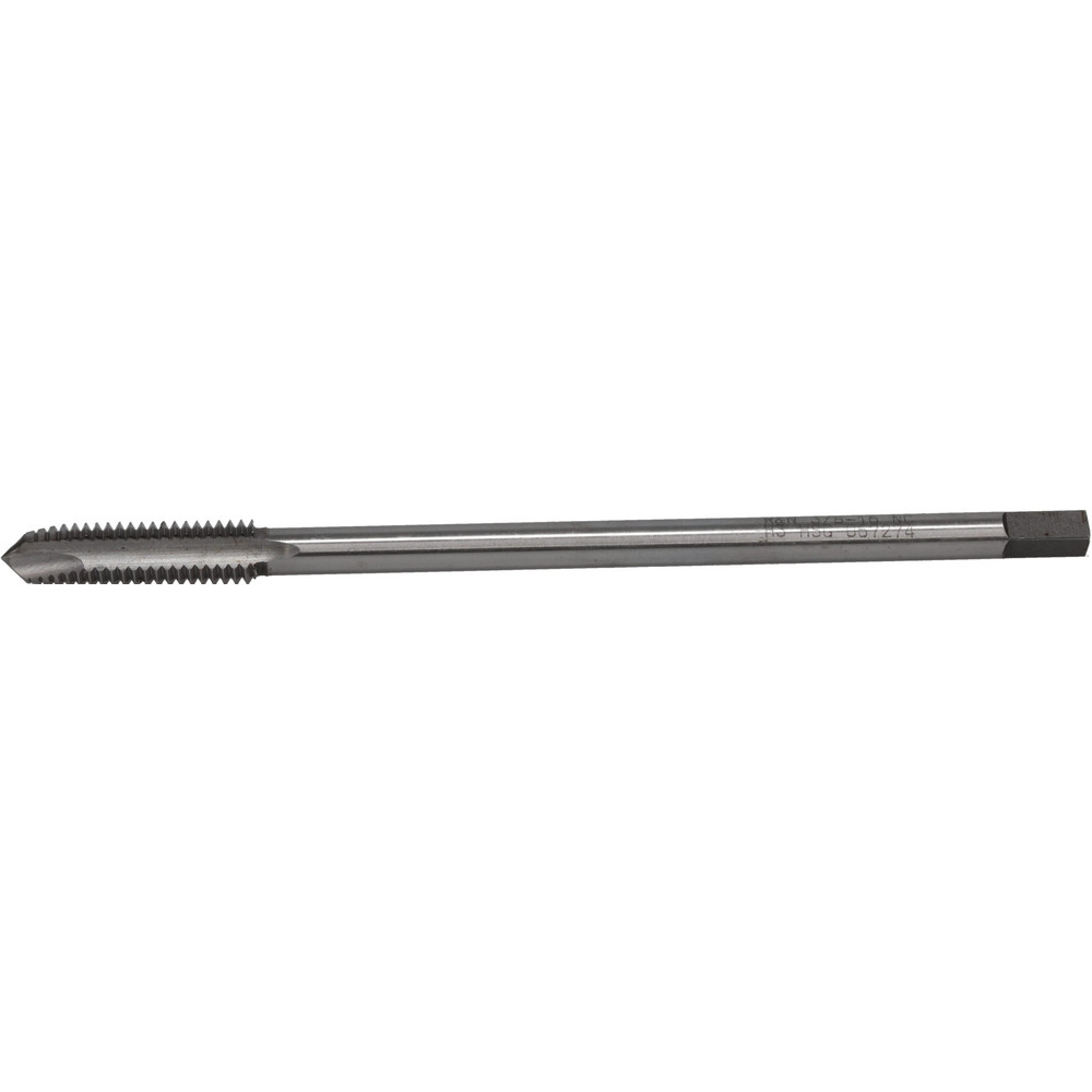 Extension Tap: 3/8-16, 3 Flutes, H3, Bright/Uncoated, High Speed Steel, Spiral Point