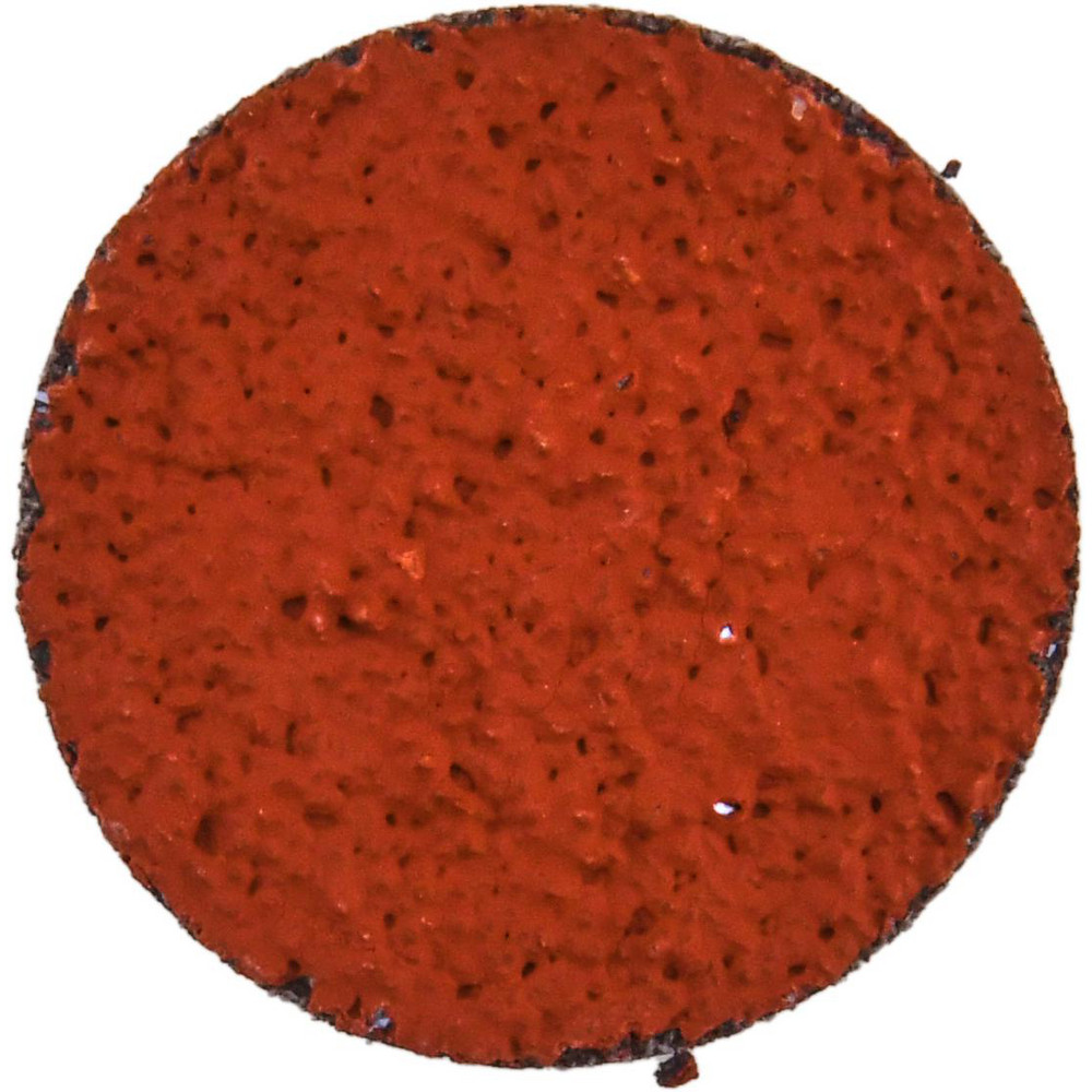 Quick-Change Disc: Roloc TR, 1-1/2" Disc Dia, 36 Grit, Ceramic, Coated