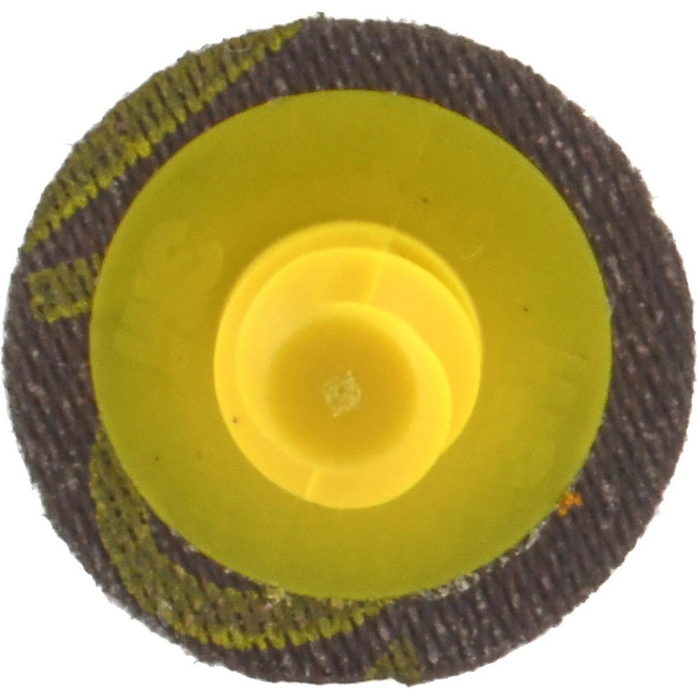 Quick-Change Disc: Roloc TR, 1" Disc Dia, 80 Grit, Aluminum Oxide, Coated