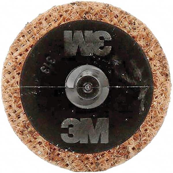 Quick-Change Disc: Roloc TSM, 1-1/2" Disc Dia, Aluminum Oxide, Non-Woven