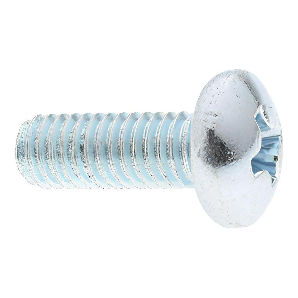 Machine Screw: #10-32 x 1/2", Pan Head, Phillips