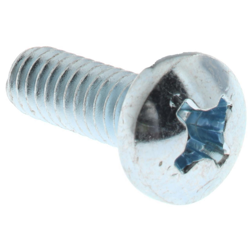 Machine Screw: 1/4-20 x 3/4", Pan Head, Phillips