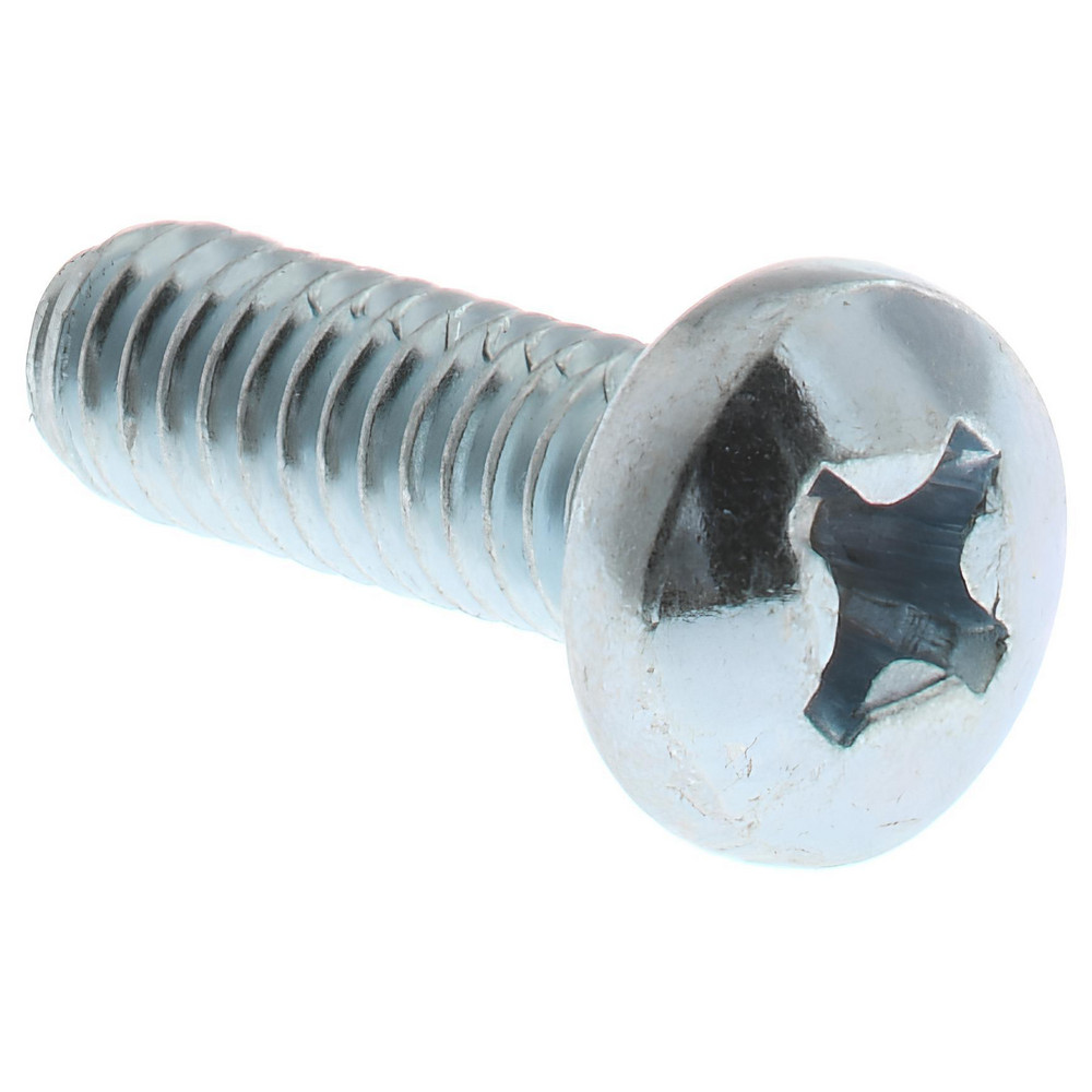 Machine Screw: #8-32 x 1/2", Pan Head, Phillips