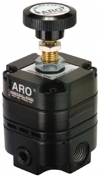 ARO/Ingersoll-Rand PR4031-300 Compressed Air Regulator: 3/8" NPT, 150 Max psi, Precision Constant Bleed Image