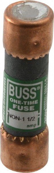 Cartridge Fast-Acting Fuse: K5, 1.5 A, 50.8 mm OAL, 14.3 mm Dia