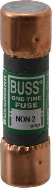 Cartridge Fast-Acting Fuse: K5, 2 A, 50.8 mm OAL, 14.3 mm Dia