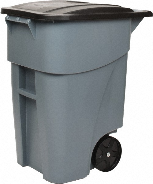 Rubbermaid Commercial Products Refuse Container, silhouette