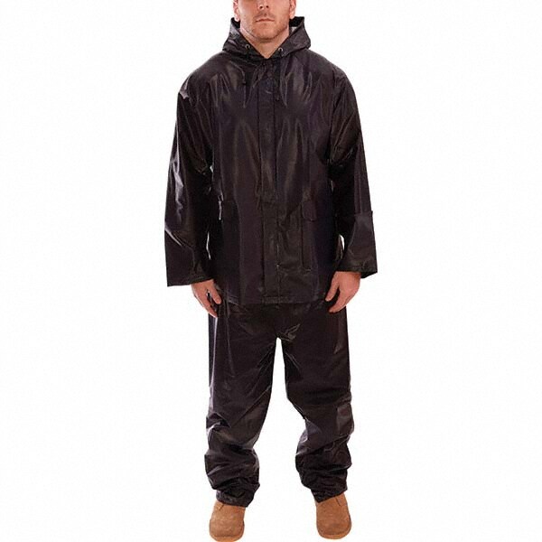 Suit with Pants: Size L, Blue, PVC