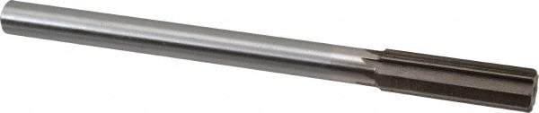 Value Collection SM0407420 Chucking Reamer: 0.742" Dia, 9-1/2" OAL, 2-1/2" Flute Length, Straight Shank, High Speed Steel Image