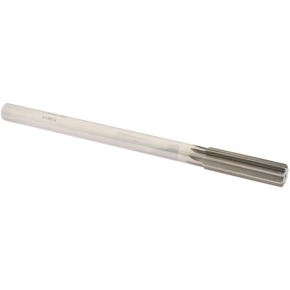 Value Collection SM0406380 Chucking Reamer: 0.638" Dia, 9" OAL, 2-1/4" Flute Length, Straight Shank, High Speed Steel Image