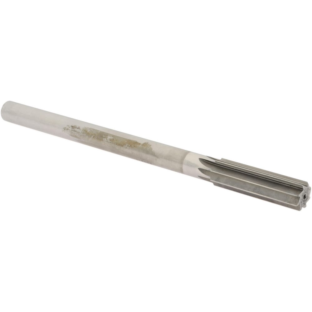 Value Collection SM0406540 Chucking Reamer: 0.654" Dia, 9" OAL, 2-1/4" Flute Length, Straight Shank, High Speed Steel Image