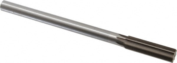 Value Collection SM0406700 Chucking Reamer: 0.67" Dia, 9" OAL, 2-1/4" Flute Length, Straight Shank, High Speed Steel Image