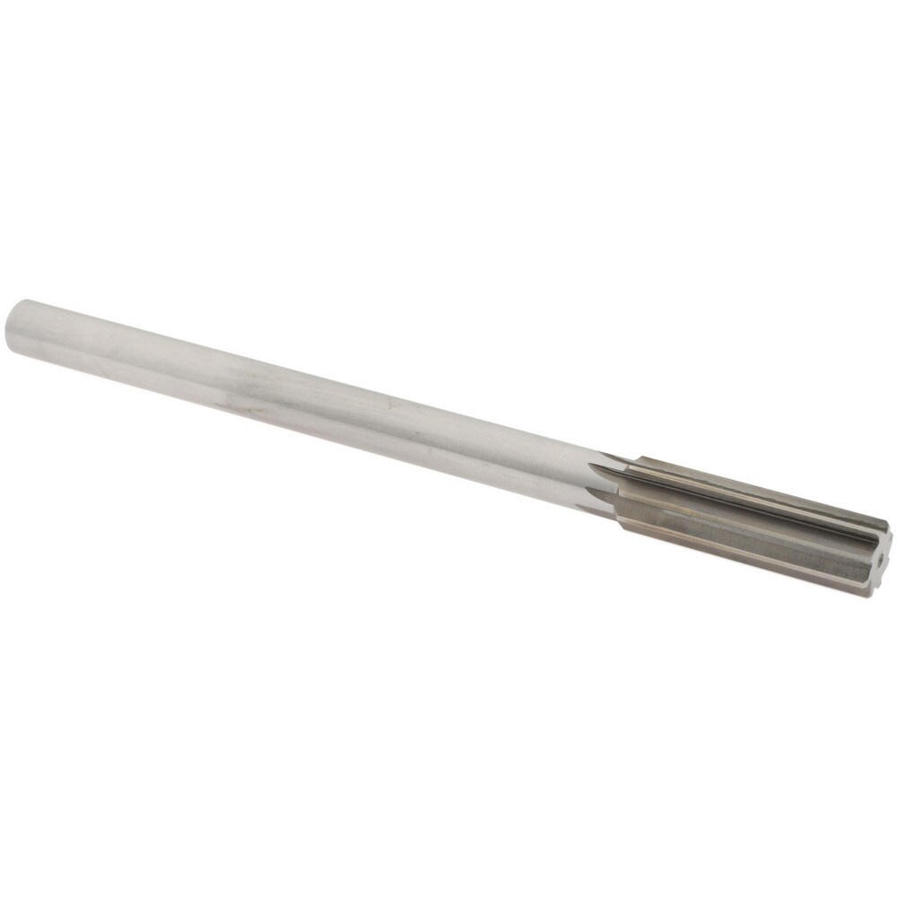 Value Collection SM0406790 Chucking Reamer: 0.679" Dia, 9" OAL, 2-1/4" Flute Length, Straight Shank, High Speed Steel Image