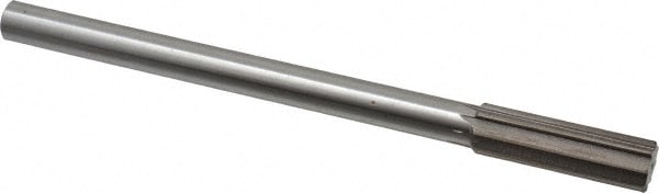 Value Collection SM0406980 Chucking Reamer: 0.698" Dia, 9" OAL, 2-1/4" Flute Length, Straight Shank, High Speed Steel Image