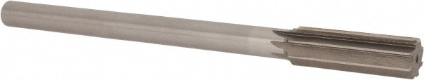 Value Collection SM0407260 Chucking Reamer: 0.726" Dia, 9-1/2" OAL, 2-1/2" Flute Length, Straight Shank, High Speed Steel Image