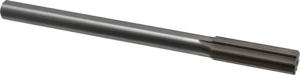 Value Collection SM0407430 Chucking Reamer: 0.743" Dia, 9-1/2" OAL, 2-1/2" Flute Length, Straight Shank, High Speed Steel Image