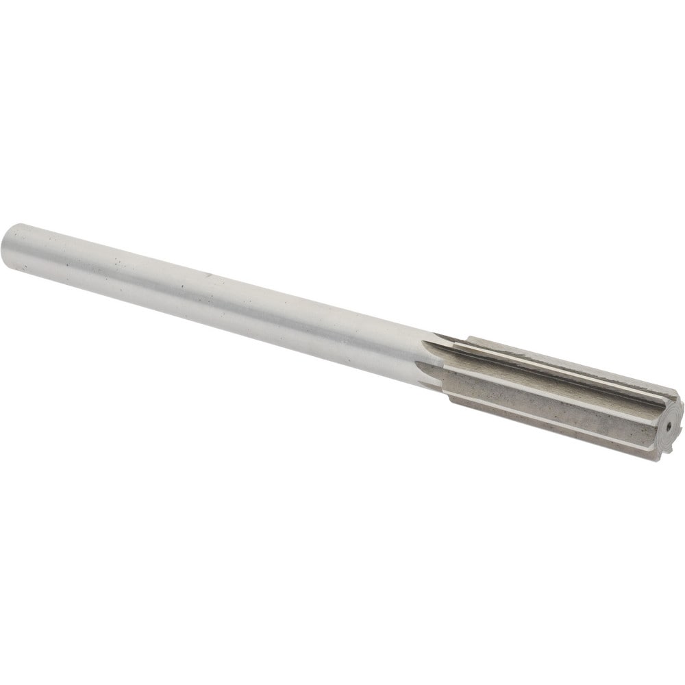 Value Collection SM0407610 Chucking Reamer: 0.761" Dia, 9-1/2" OAL, 2-1/2" Flute Length, Straight Shank, High Speed Steel Image