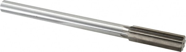 Value Collection SM0407650 Chucking Reamer: 0.765" Dia, 9-1/2" OAL, 2-1/2" Flute Length, Straight Shank, High Speed Steel Image