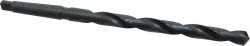 Taper Shank Drill Bit: 11/16" Dia, 2MT, 118 ° Point, High Speed Steel