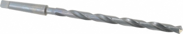 Taper Shank Drill Bit: 17/32" Dia, 2MT, 118 ° Point, High Speed Steel