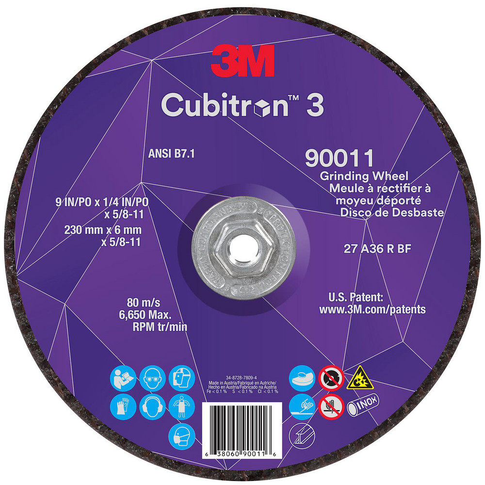 Norton - Depressed-Center Wheel: Type 27, 9
