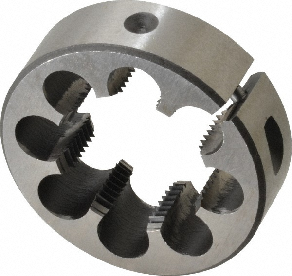 Value Collection 315-3250 Round Die: 1-1/8-16, 2" OD, High Speed Steel Image