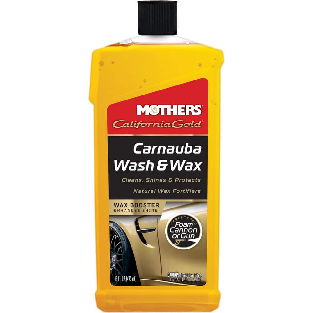 Automotive Cleaners, Polish, Wax & Compounds; Cleaner Type: Car Wash Soap; Wax Cleaner ; Container Type: Plastic Bottle ; Container Size: 64oz ; Color: Yellow ; UNSPSC Code: 47131800