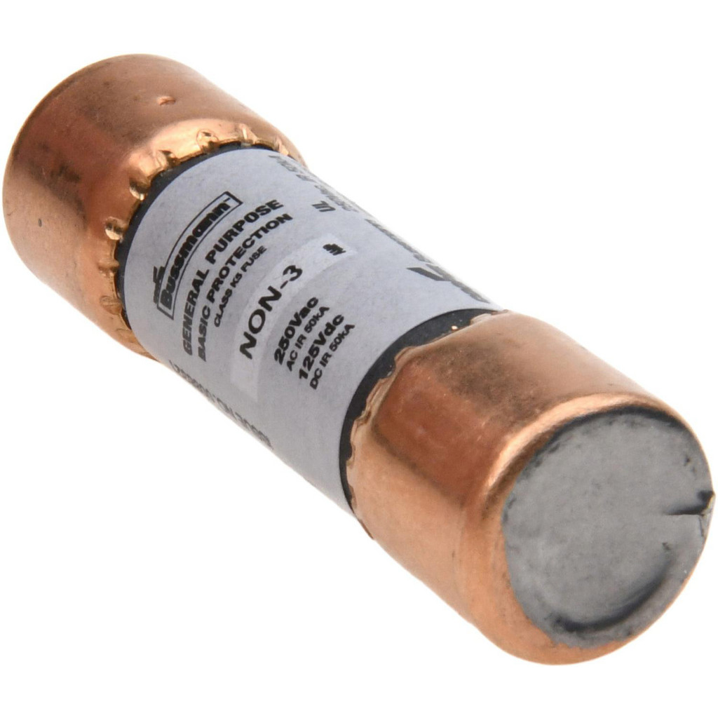 Cooper Bussmann General Purpose Fuse: Fast-Acting, K5, 3 A - 2" OAL | Part #NON-3