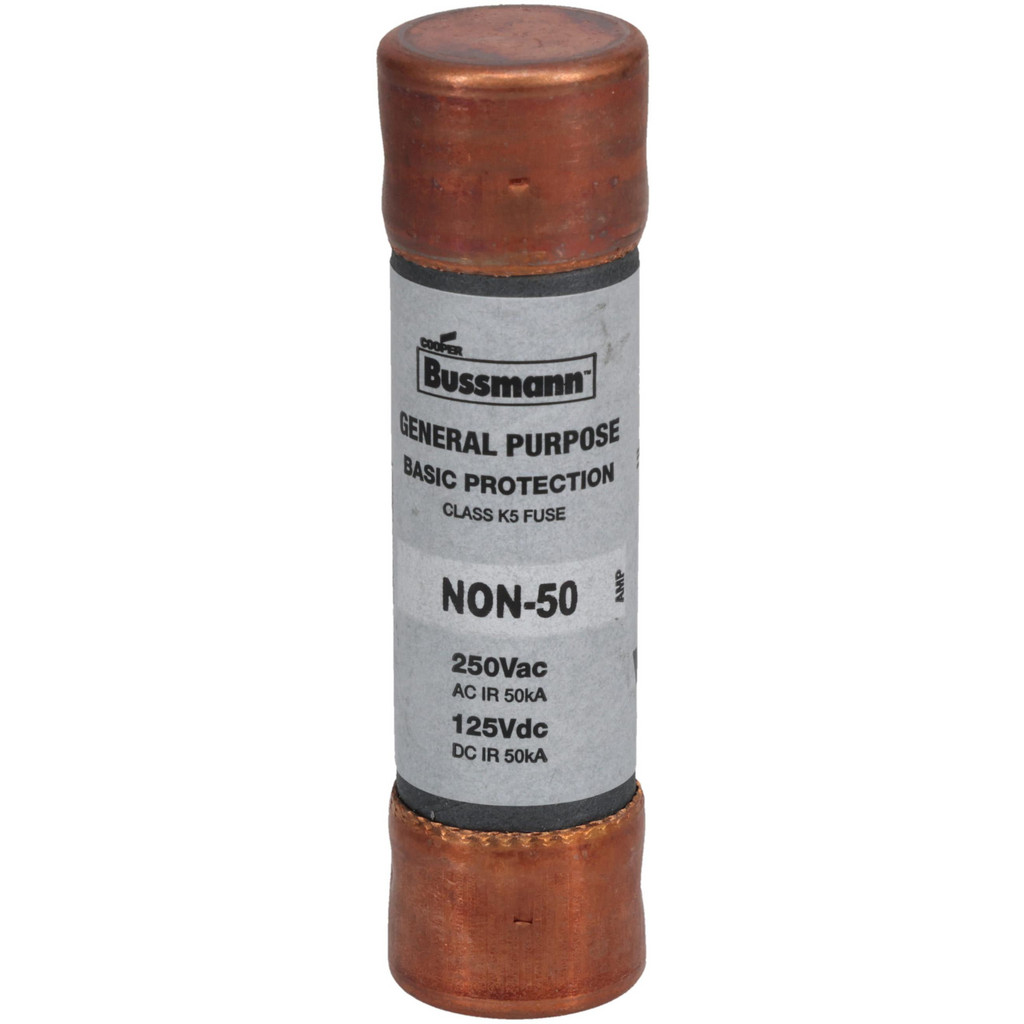 Cooper Bussmann General Purpose Fuse: Fast-Acting, K5, 50 A - 3" OAL | Part #NON-50
