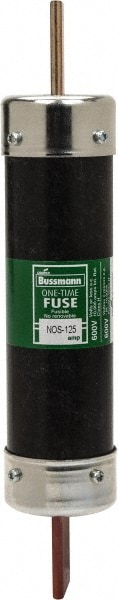 Cooper Bussmann NOS-125 Cartridge Fast-Acting Fuse: H, 125 A, 46.7 mm Dia Image