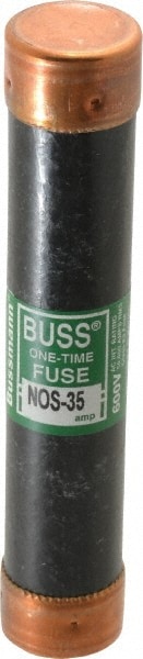 Cooper Bussmann NOS-35 Cartridge Fast-Acting Fuse: K5, 35 A, 26.9 mm Dia Image