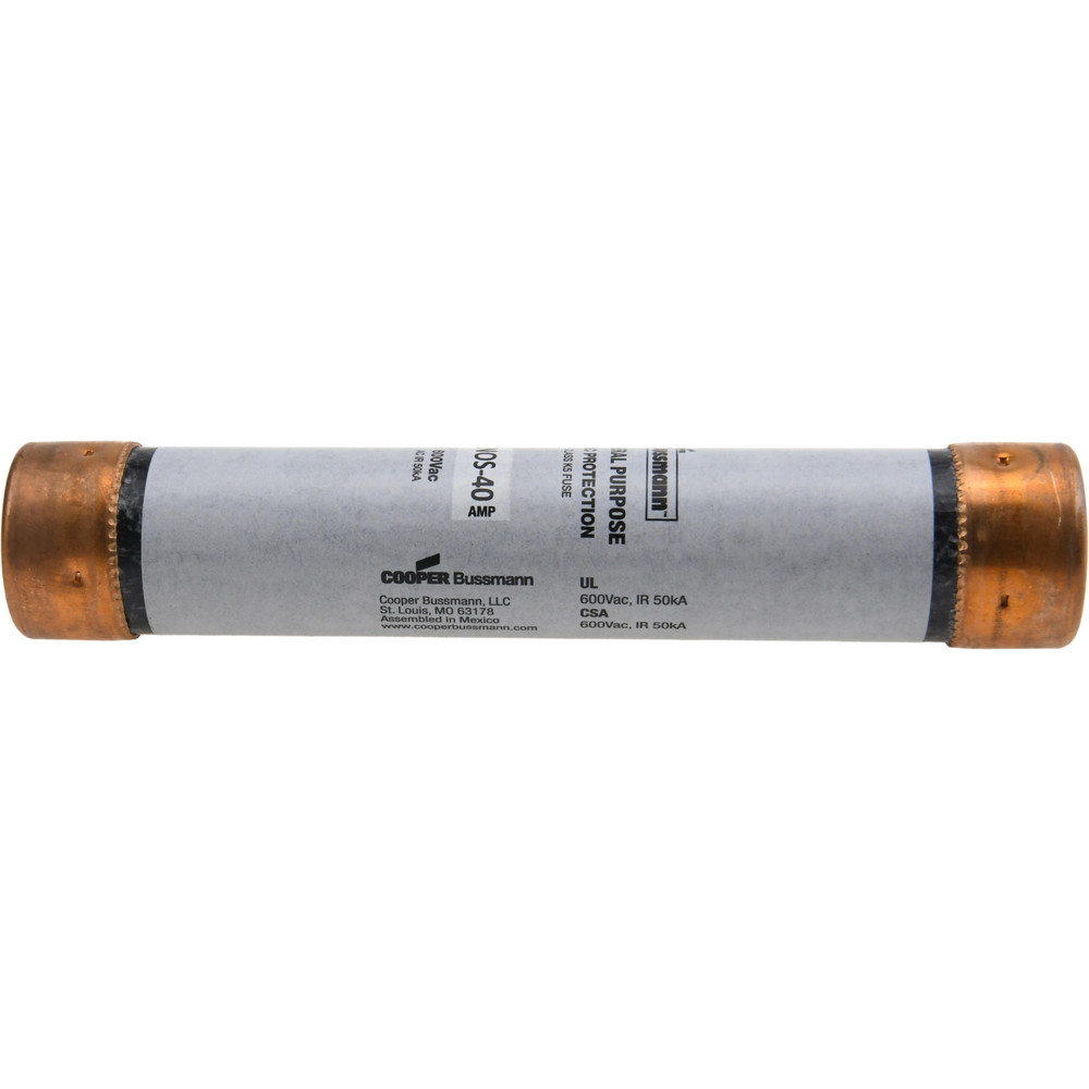 General Purpose Fuse: Fast-Acting, K5, 600.00 V, 40.0000 A - 5-1/2" OAL