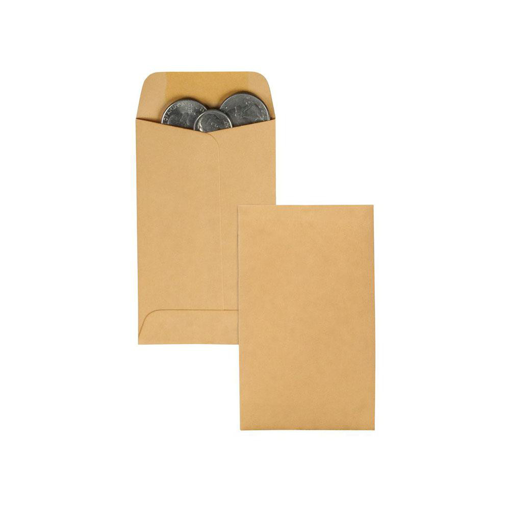 Quality Park Pack of (500), 41/4" Long x 21/2" Wide Gummed Flap