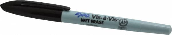 Transparency Markers; Point Type: Fine ; Ink Color: Black ; Tip Type: Fine ; Includes: Black Wet Erase Markers