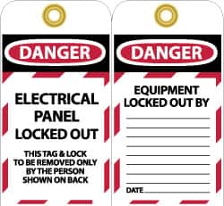 electrical panel lock out tag out